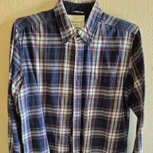 Original Weatherproof Flannel in Blue & Red Plaid